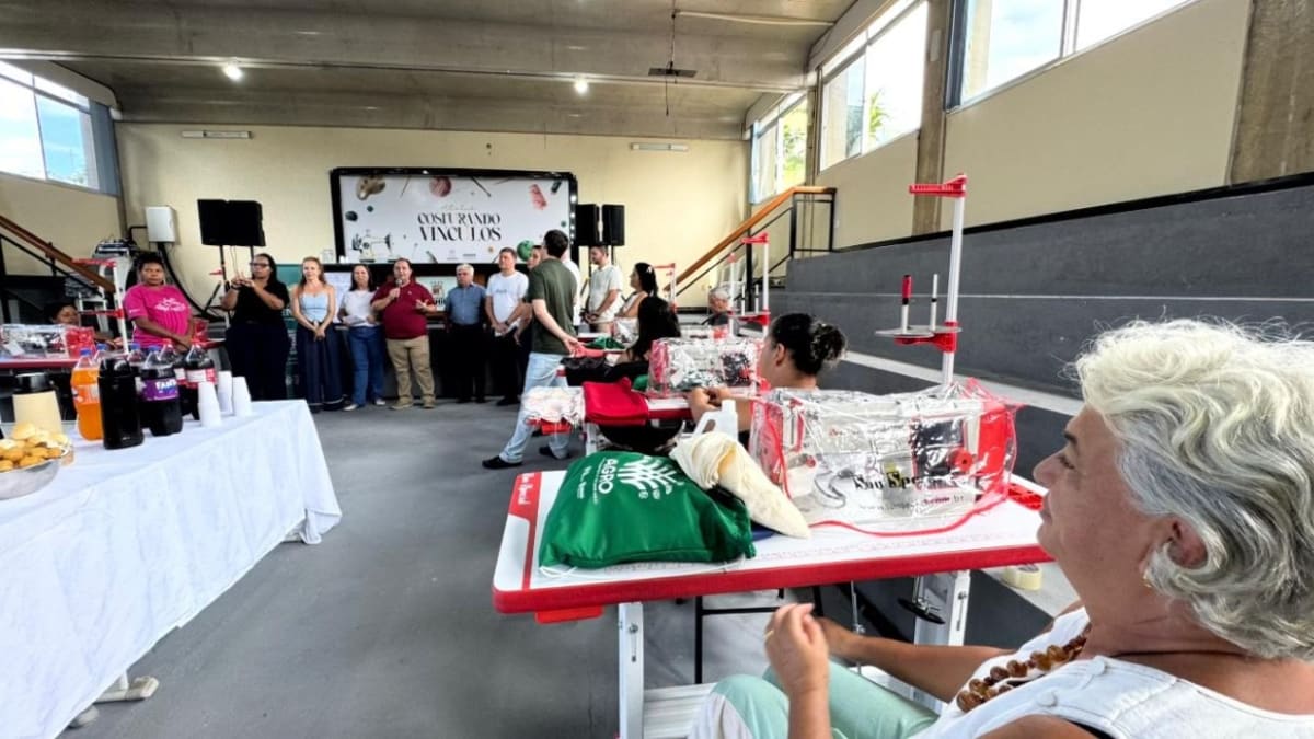 Prefeitura de Anchieta inaugura Ateliê Costurando Vínculos para inclusão social