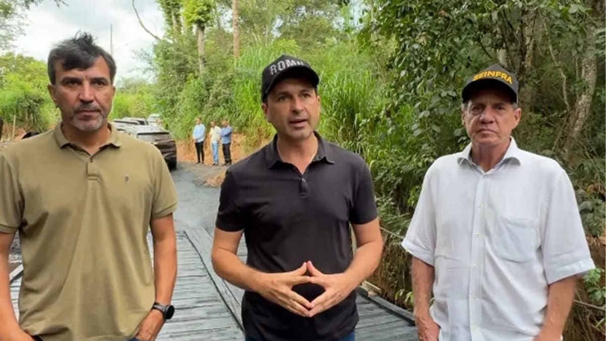 Prefeito de Aparecida de Goiânia entrega nova ponte entre setores Continental e Buenos Aires