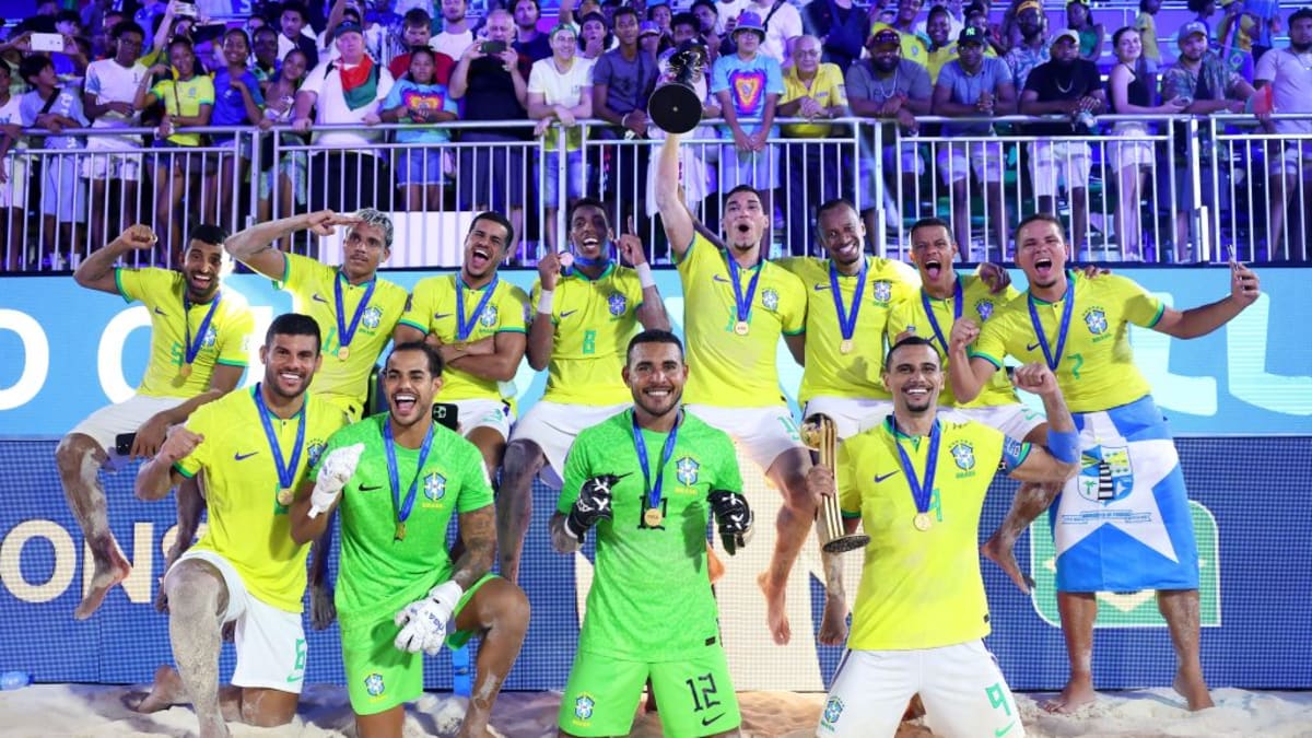 Guarapari recebe treinos da Seleção Brasileira de Beach Soccer em março