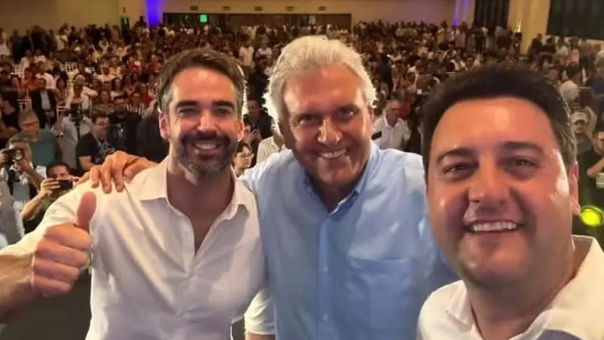 Ronaldo Caiado oficializa ida ao PSD e disputa vaga à presidência em março