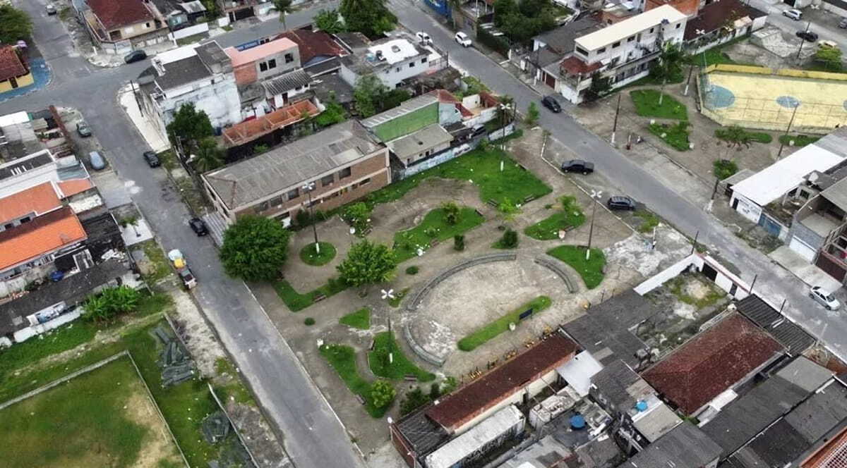 Praça Álvaro Trevisan em São Vicente será revitalizada com novo espaço de lazer para famílias
