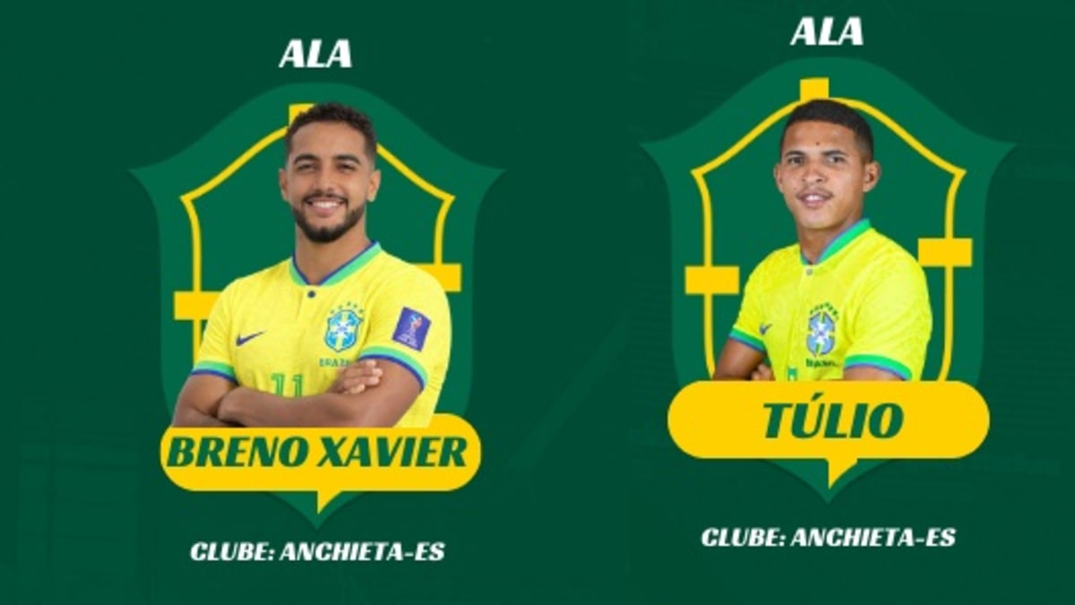 Três capixabas são convocados para Seleção Brasileira de Beach Soccer