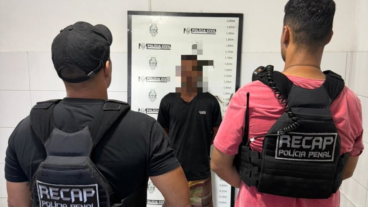 Polícia Penal prende foragido de Minas Gerais em Linhares