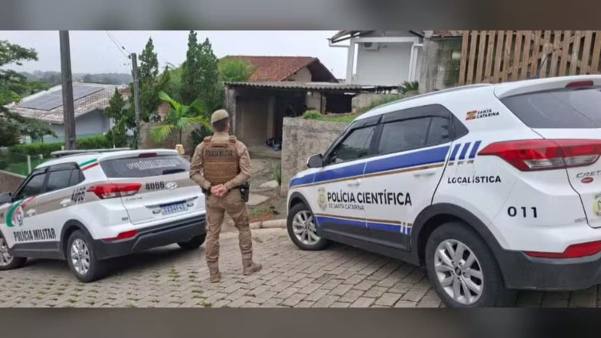 Homem é preso após invadir casa de ex-companheira e esfaquear pastor em Indaial