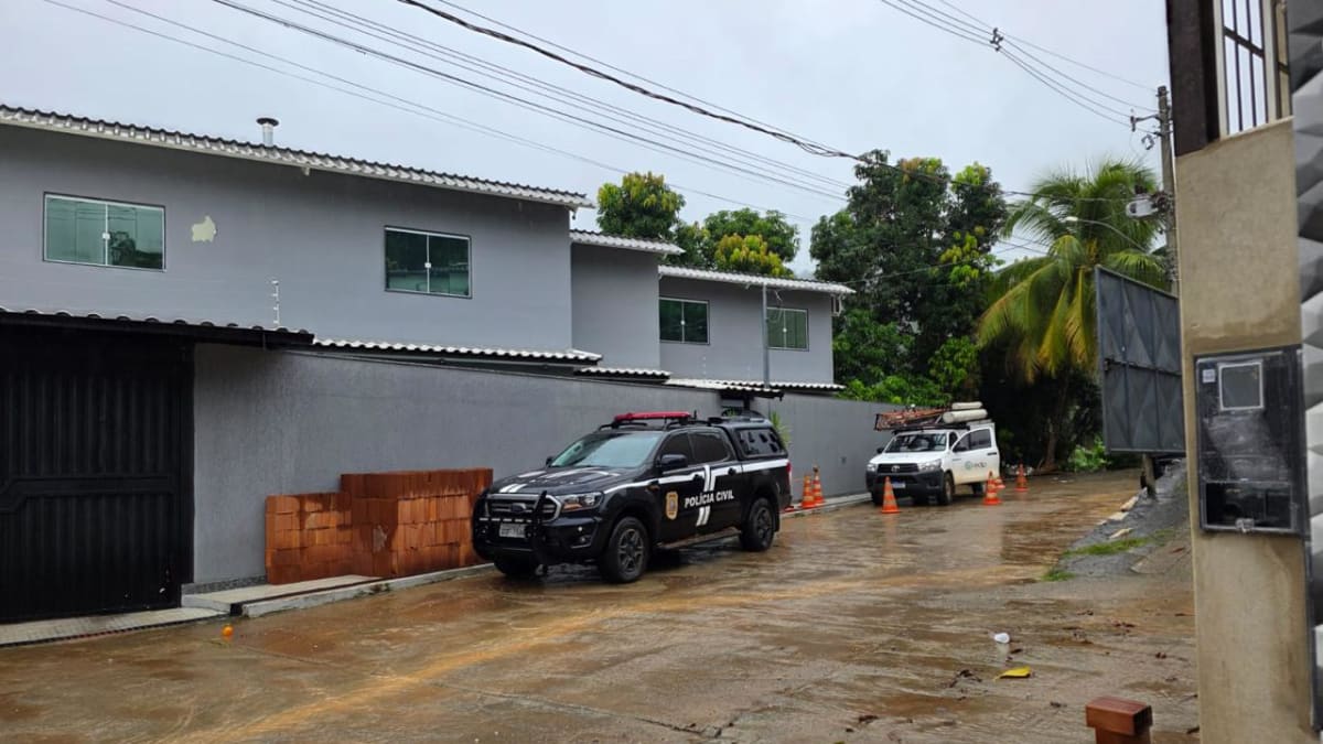 Homem é preso por furto de energia em casa de alto padrão em Cachoeiro de Itapemirim