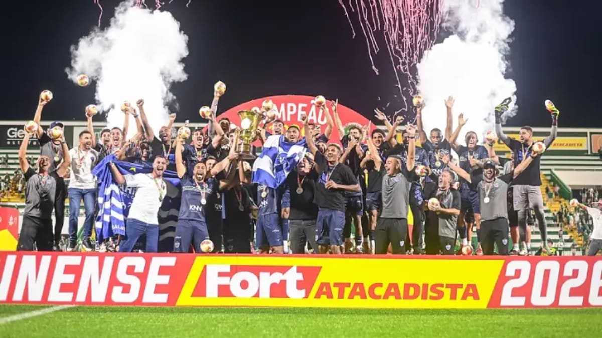 Barra é campeão do futebol catarinense em semana agitada