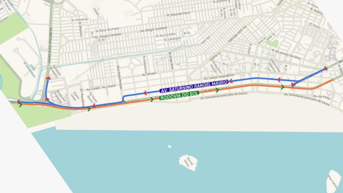 Novo sistema de circulação começa a operar em Itaparica, Vila Velha