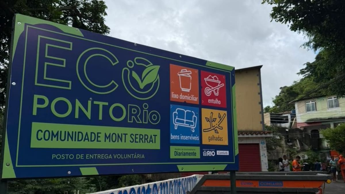 Comlurb inaugura Ecoponto Mont Serrat em Vargem Grande, Rio de Janeiro