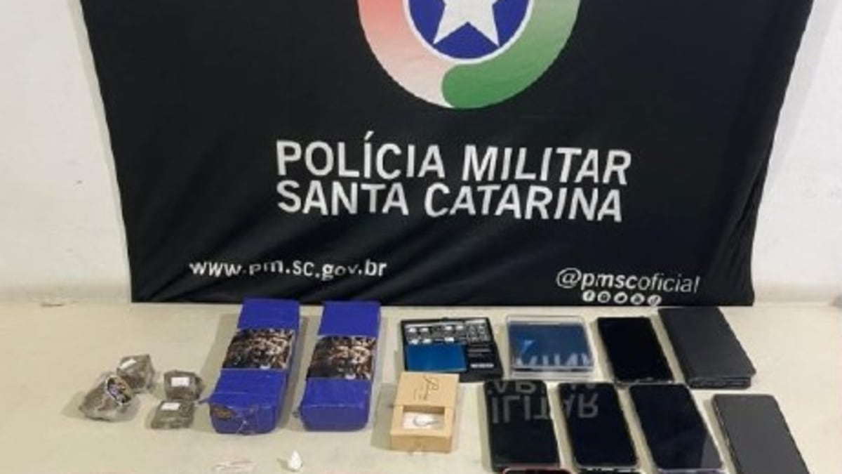 Três pessoas são presas em Balneário Gaivota por tráfico de drogas em comércio fachada