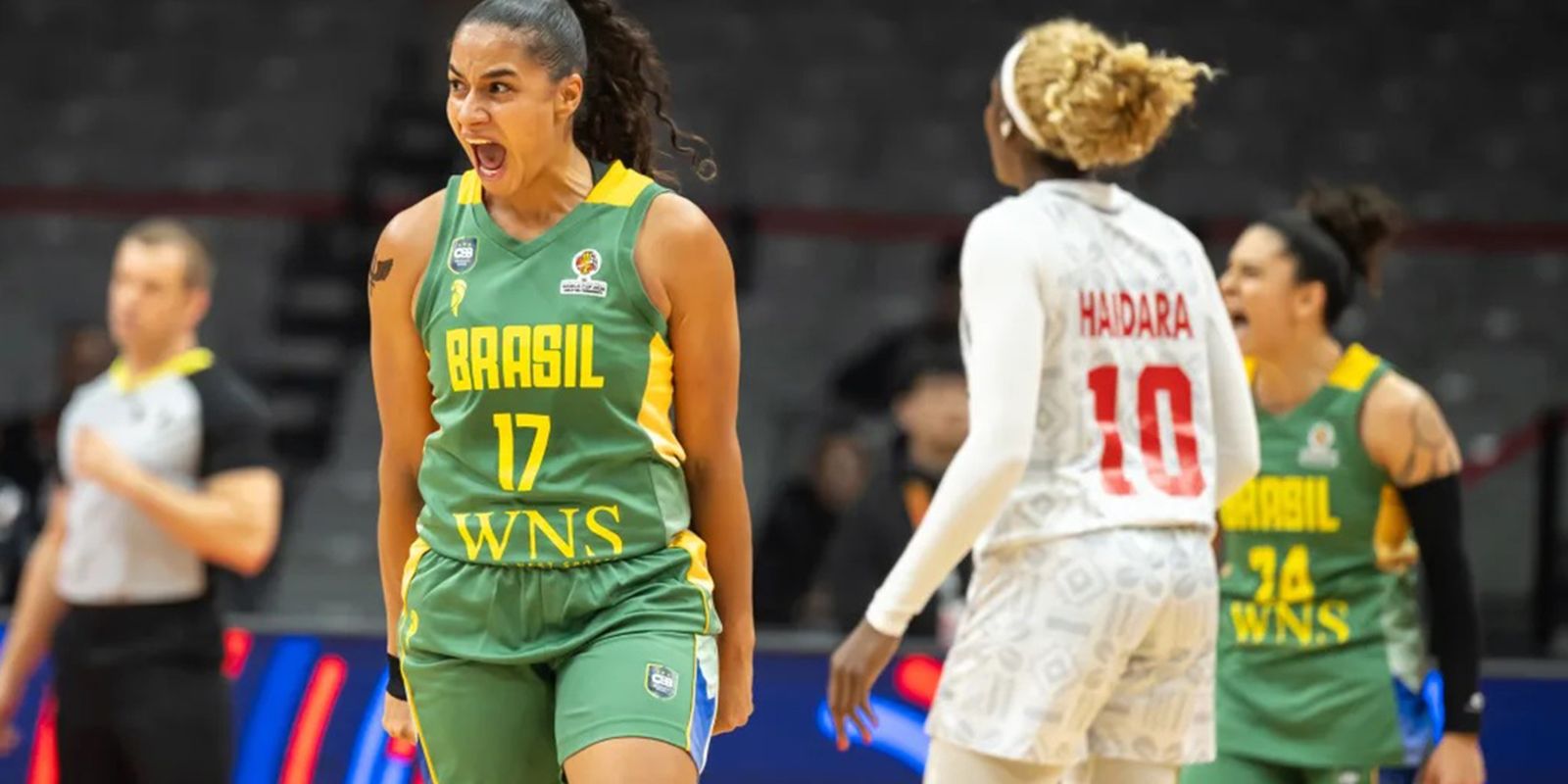 Brasil vence Mali e mantém chances na Copa do Mundo de basquete feminino