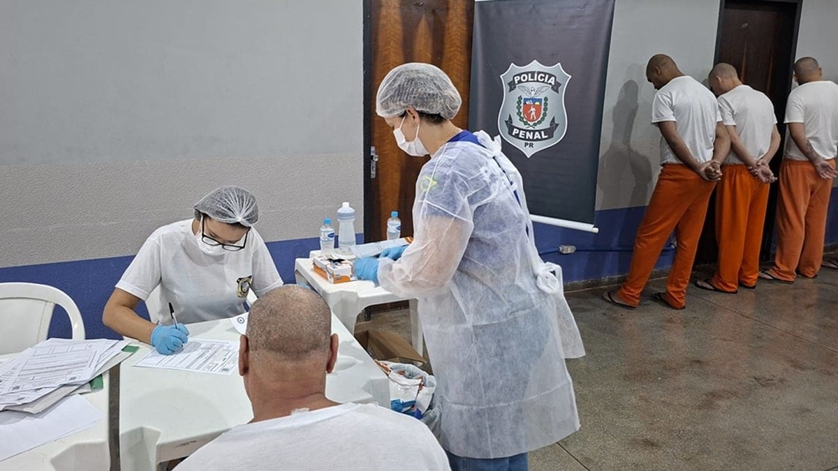 Polícia Penal realiza mutirão para coleta de material genético de presos em Cascavel