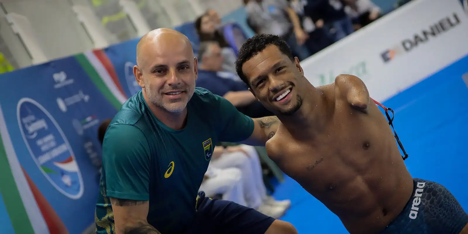 Brasil brilha na etapa italiana do World Series de natação paralímpica