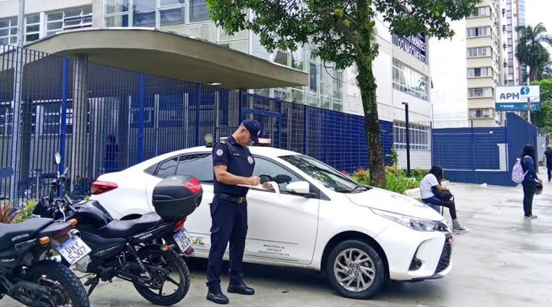 Guarda Municipal de Santos retoma rondas nas escolas municipais para aumentar segurança