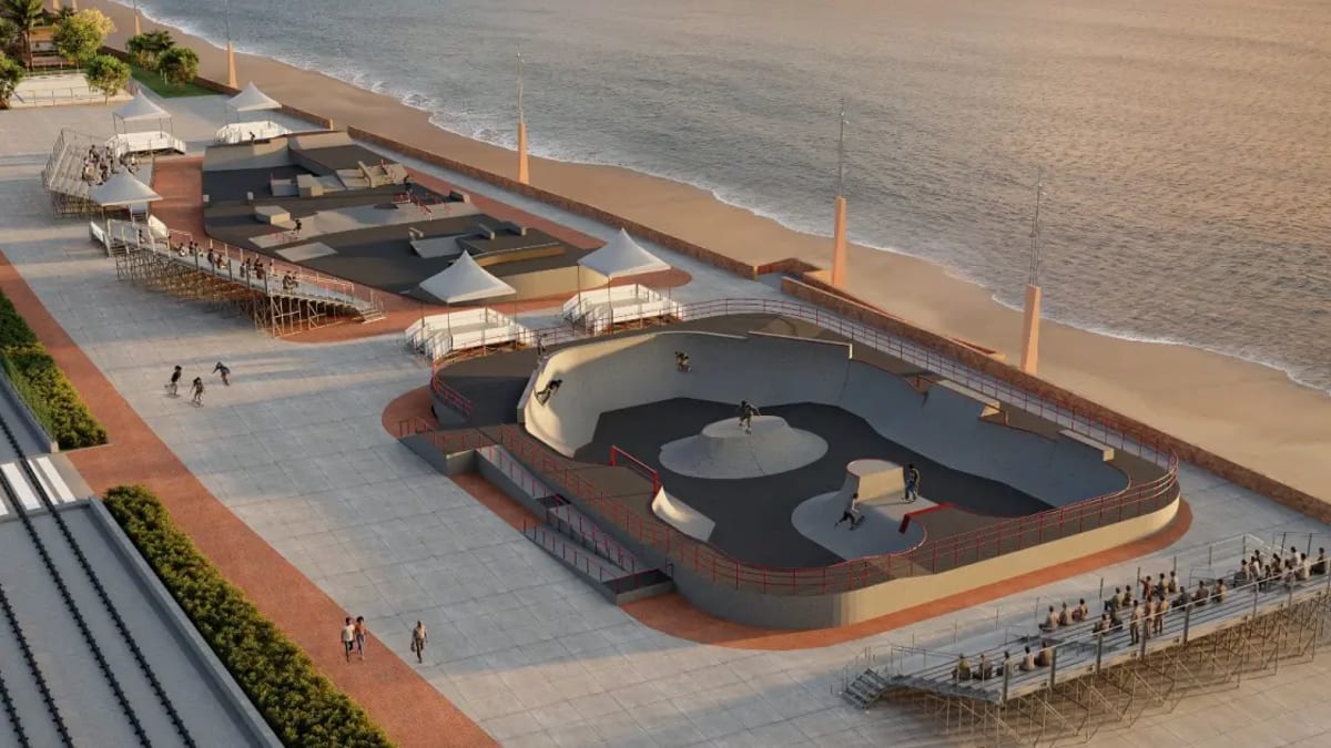 Bahia apresenta projeto do primeiro skatepark com selo olímpico no Subúrbio de Salvador