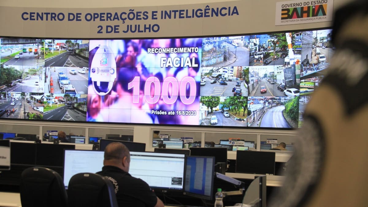 Bahia localiza 500 foragidos com sistema de reconhecimento facial em 2026