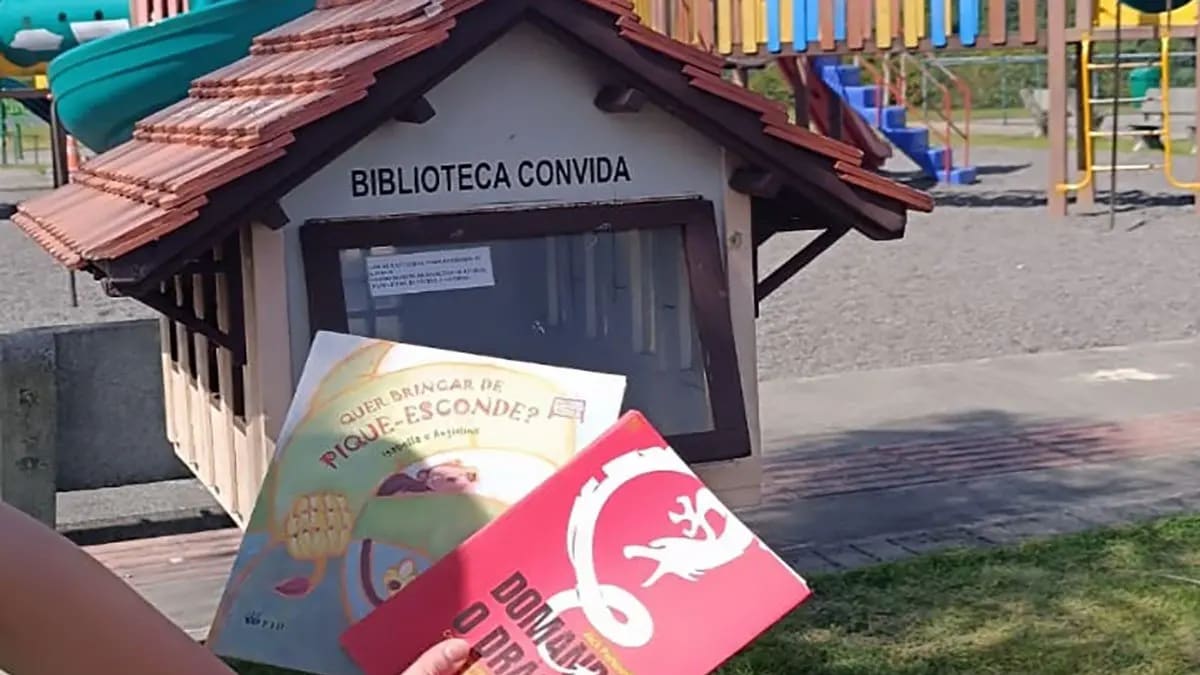 Arena Jaraguá ganha espaço para leitura com projeto Biblioteca Convida