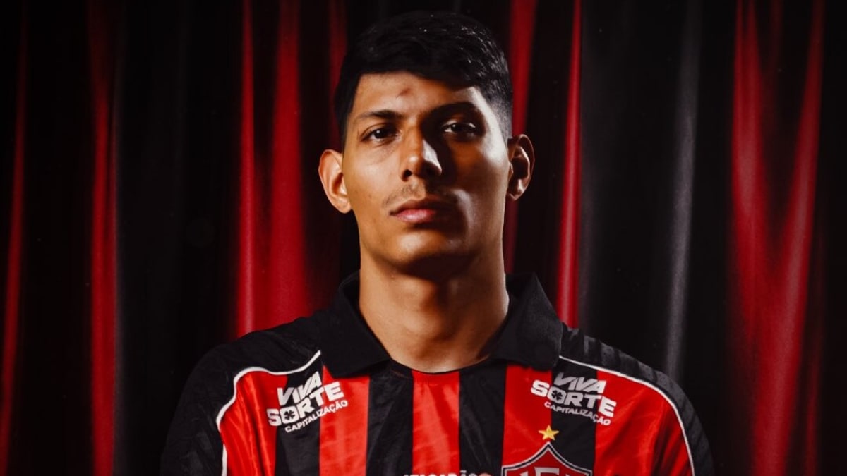 Vitória contrata volante Zé Vitor por empréstimo até o fim de 2026