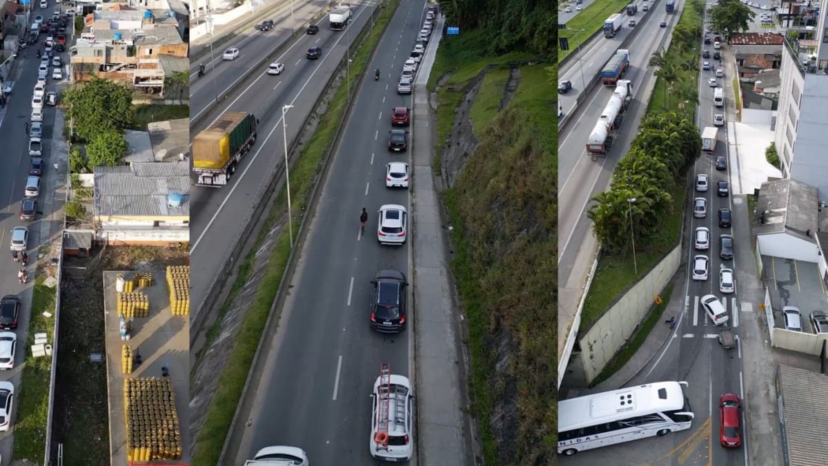 Itapema registra filas intensas nos postos de combustível antes da greve dos caminhoneiros