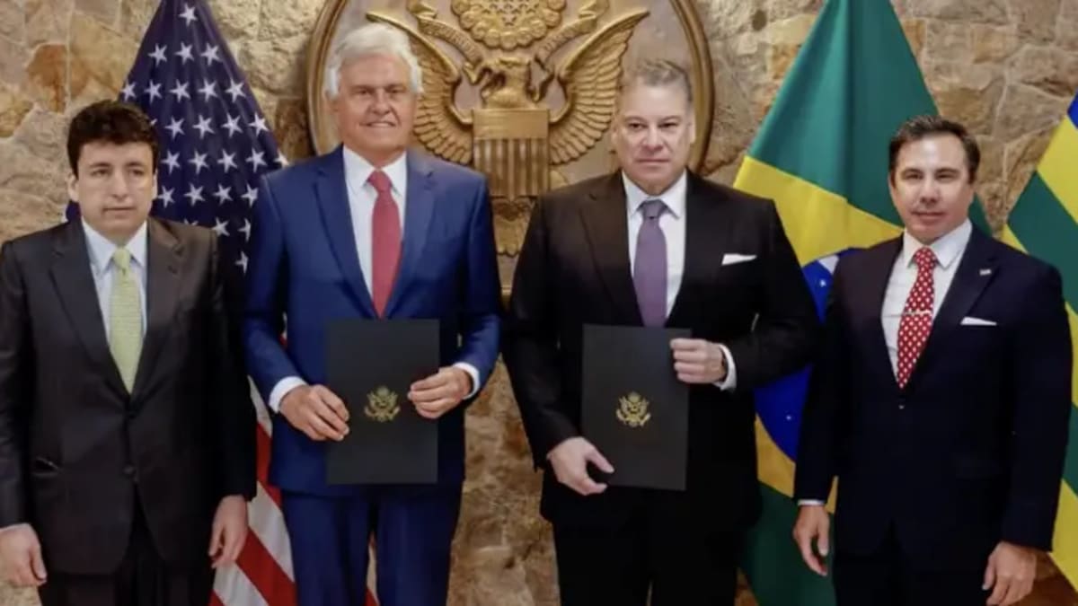 Goiás firma acordo geoeconômico com EUA para exploração de terras raras