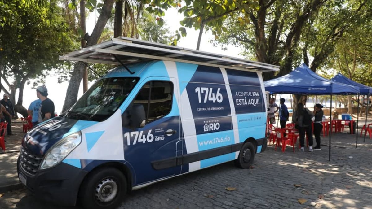 Van 1746 da Prefeitura do Rio atende em Guaratiba neste sábado