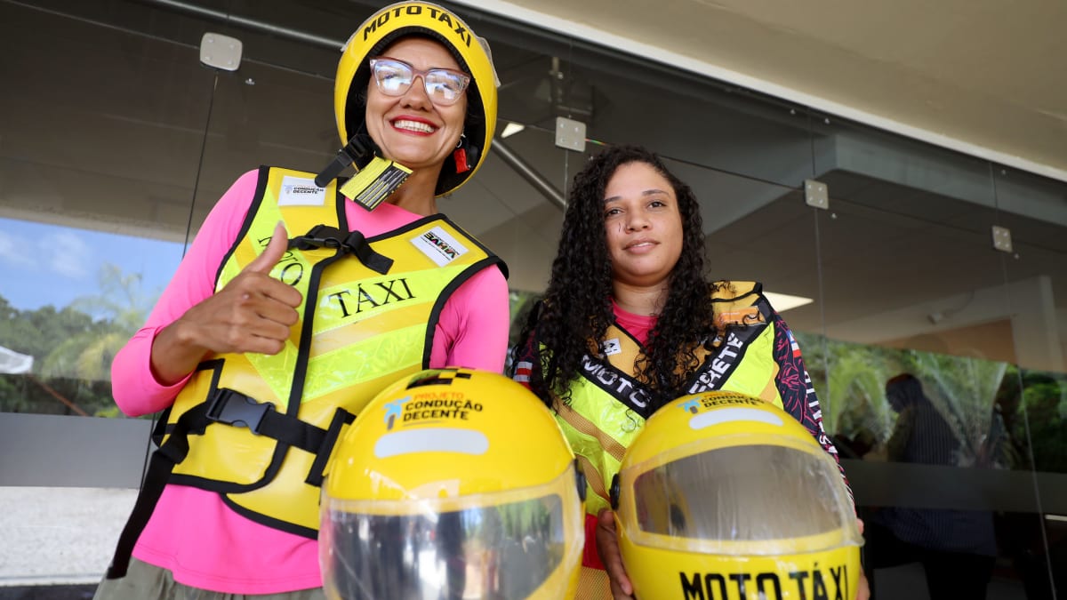 Sessenta e cinco mototaxistas e motofretistas de Feira de Santana serão certificados
