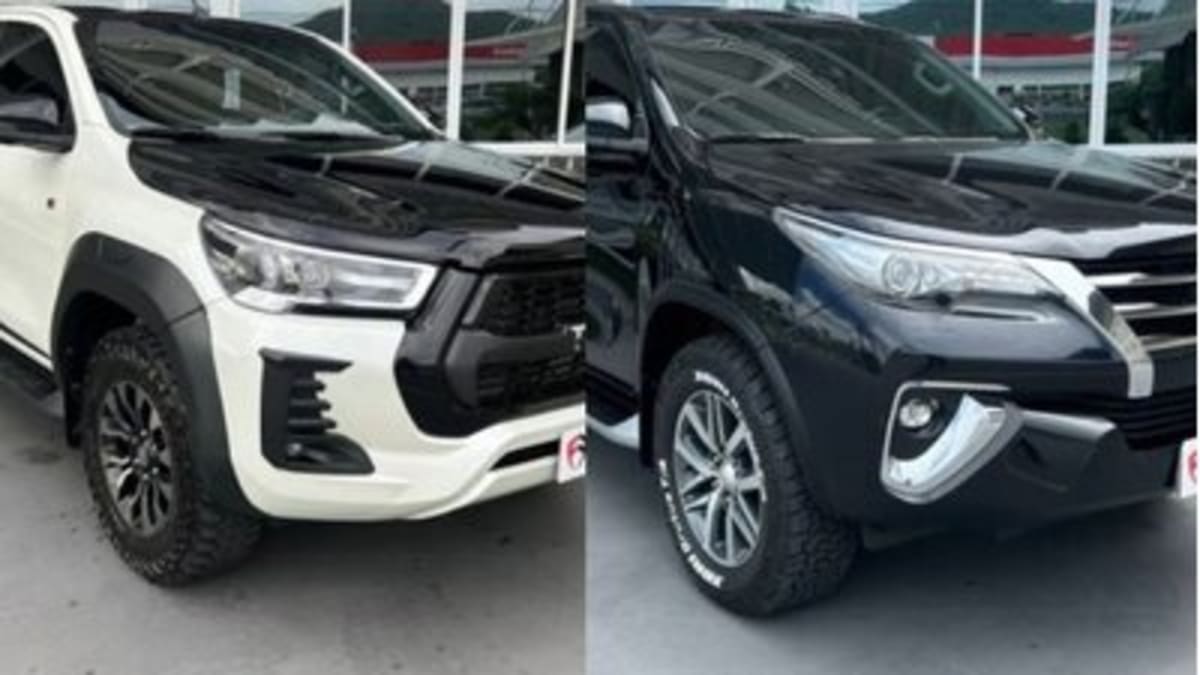 Duas caminhonetes são furtadas em loja de Guaramirim