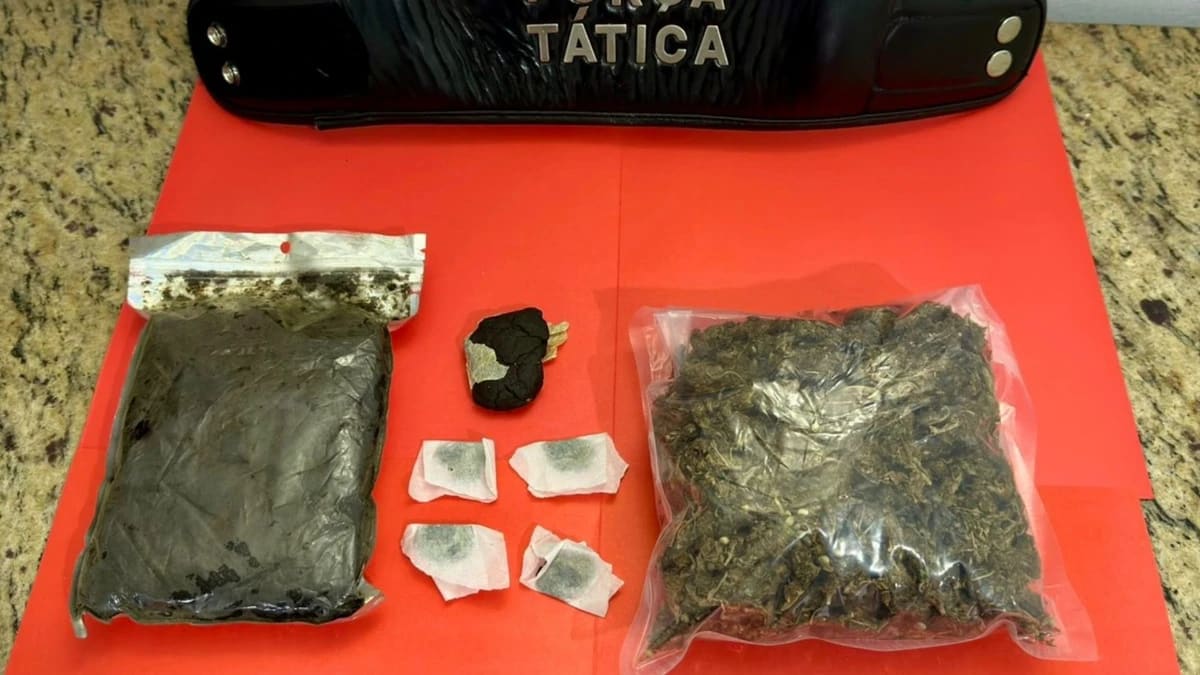 PM apreende supermaconha e prende suspeito de tráfico em Cachoeiro de Itapemirim