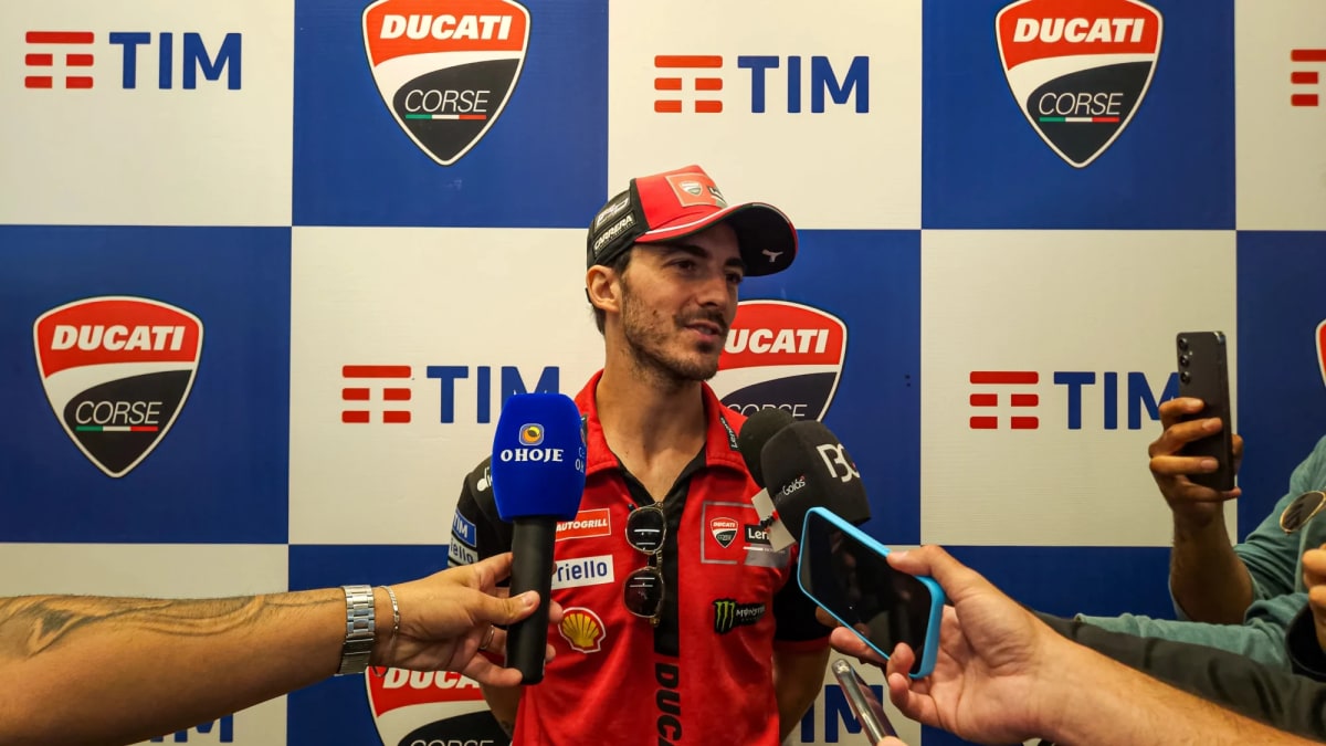 Bicampeão mundial Francesco Bagnaia elogia pista do MotoGP em Goiânia