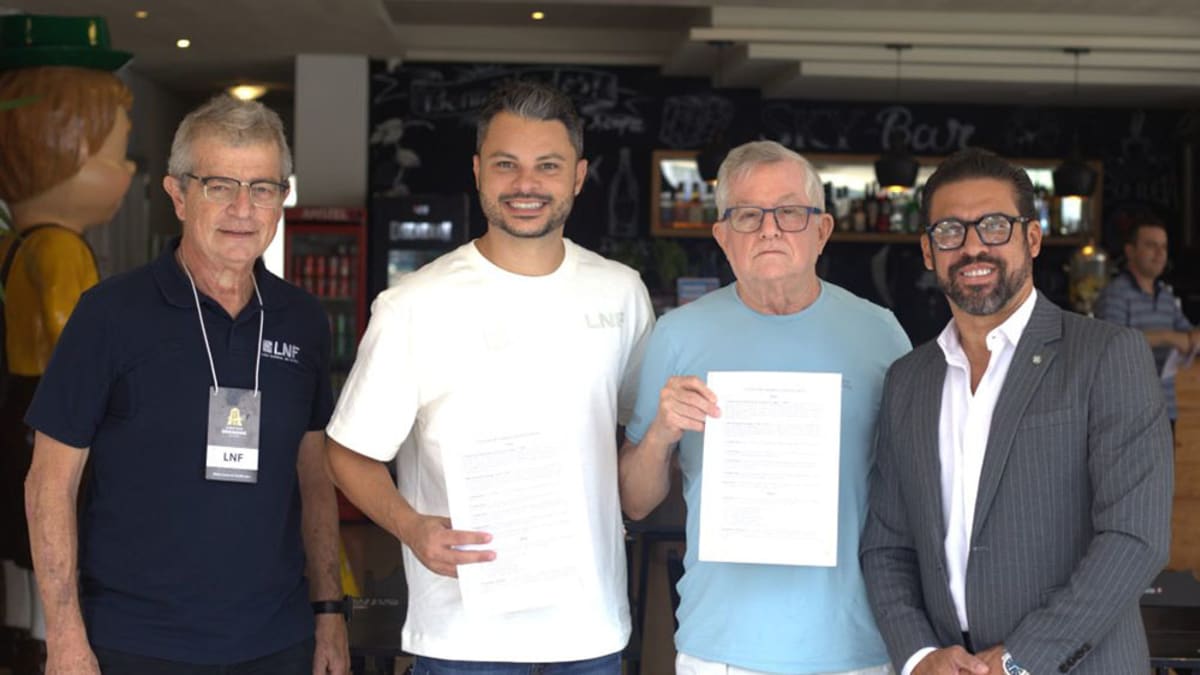 LNF e CBFS firmam acordo para fortalecer o futsal brasileiro