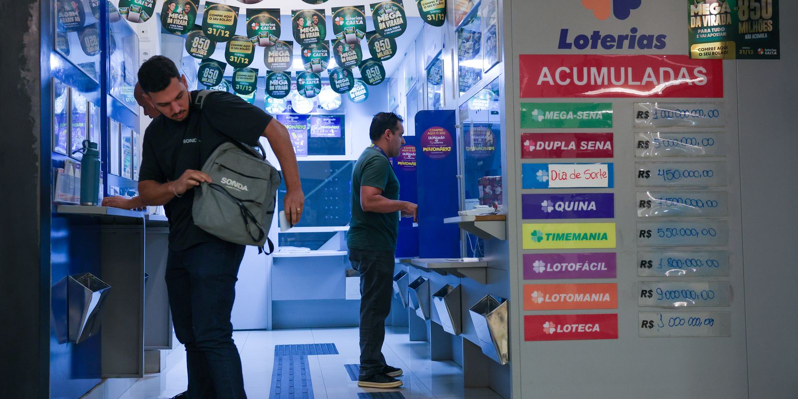 Prêmio da Mega-Sena acumula e chega a 8 milhões