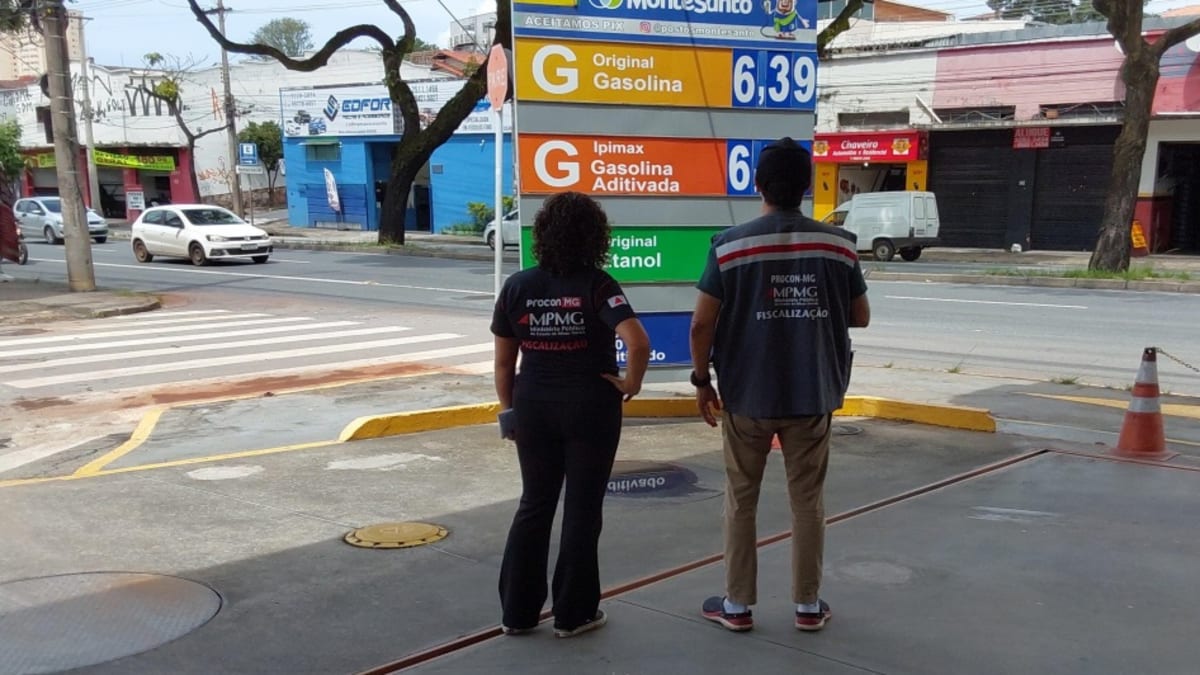 Procon-MPMG intensifica fiscalização em postos de combustíveis em Minas Gerais