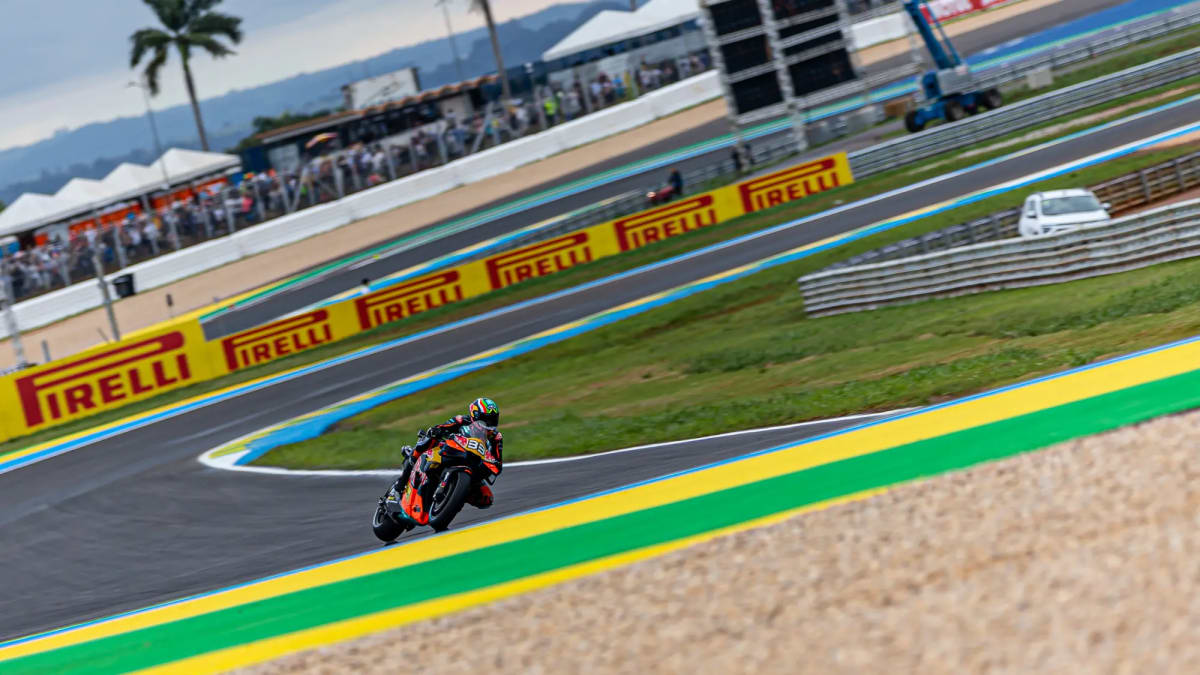 MotoGP: pista seca no Autódromo Ayrton Senna reduz tempos e embaralha disputa na Moto2 e Moto3 em Goiânia