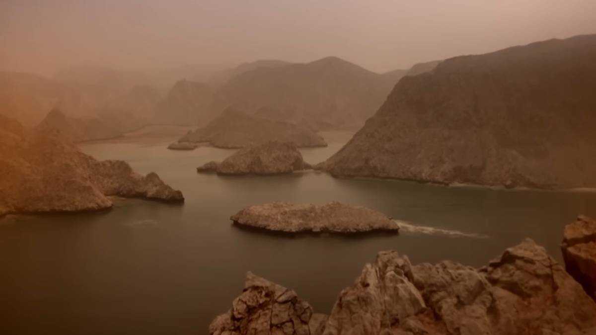 NASA registra cachoeira de 4.000 metros em Marte, maior do sistema solar