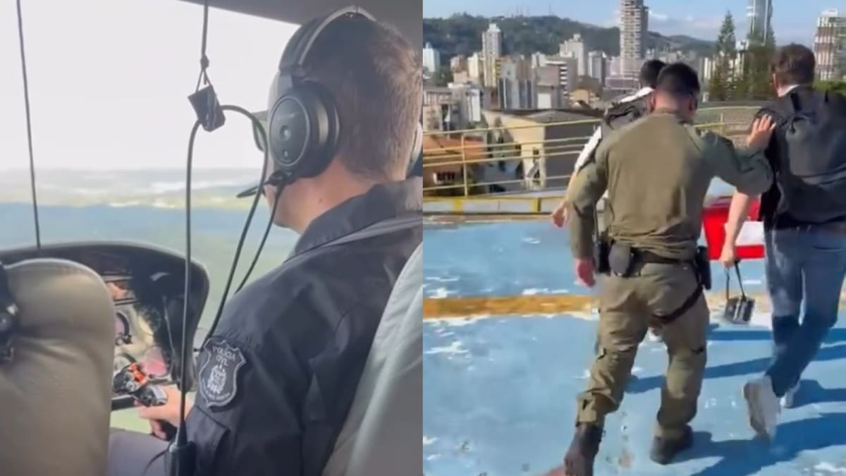 Coração transportado de Mafra a Blumenau garante nova chance de vida