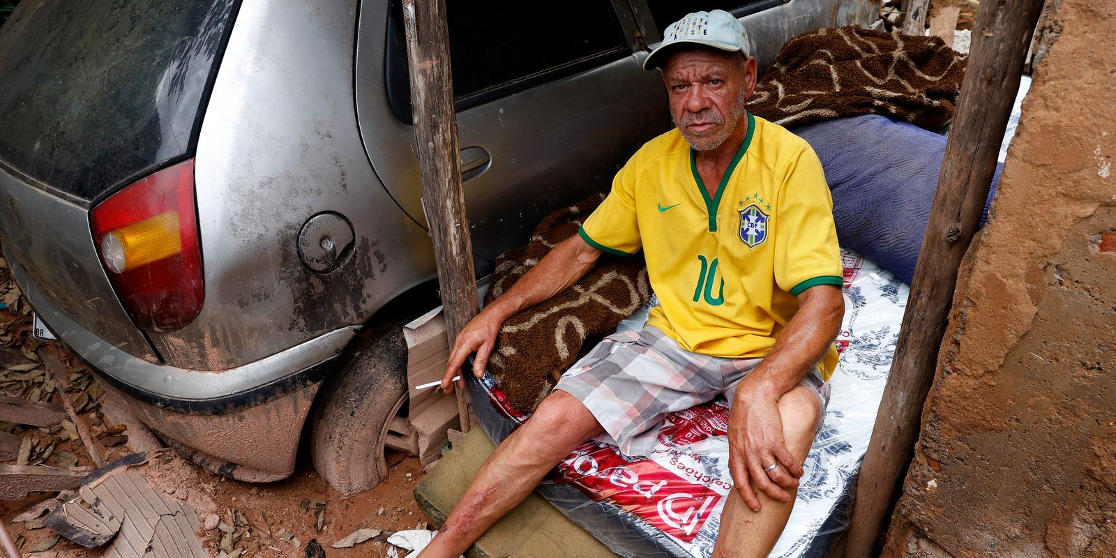 Chuvas deixam casas em risco e moradores em incerteza em Juiz de Fora