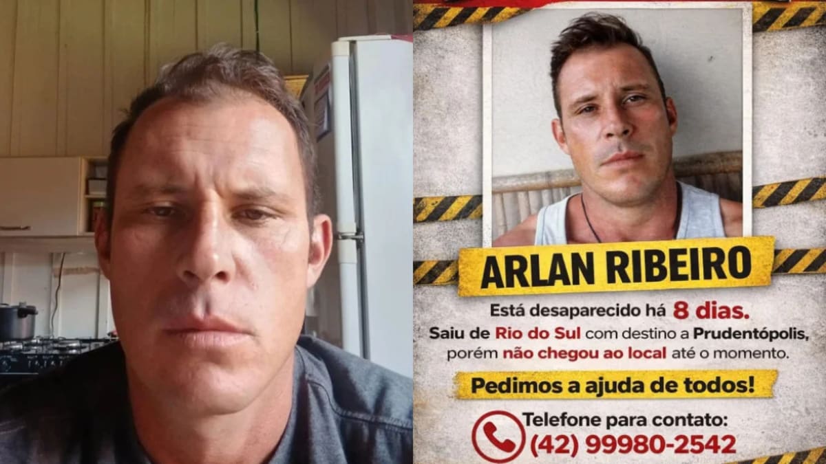 Família procura por homem desaparecido há mais de duas semanas em Rio do Sul