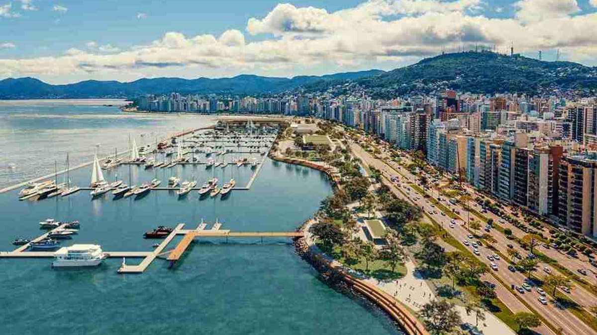 Florianópolis inicia obras do Parque Urbano e Marina Beira-Mar Norte no aniversário da cidade