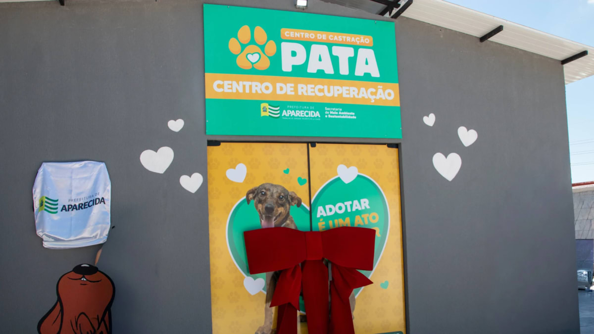 Aparecida de Goiânia inaugura Centro de Recuperação PATA com 4 mil castrações gratuitas