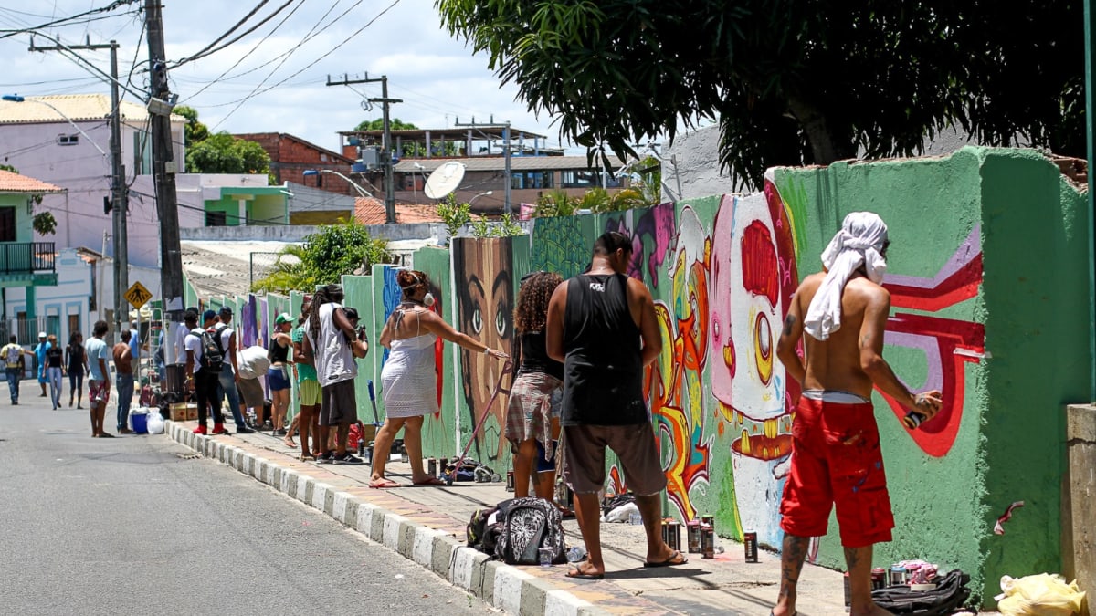 Festival Internacional de Graffiti Bahia de Todas as Cores realiza 8ª edição em Salvador