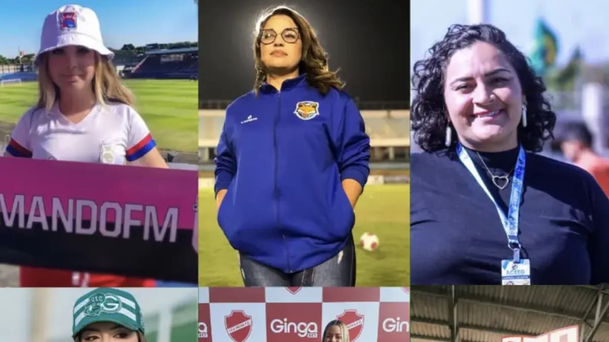 Torcedoras enfrentam preconceito e assédio em estádios de Goiás