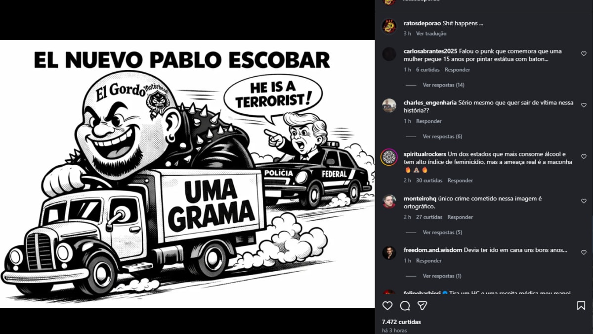 João Gordo é detido com droga no Aeroporto Internacional de BH, em Confins