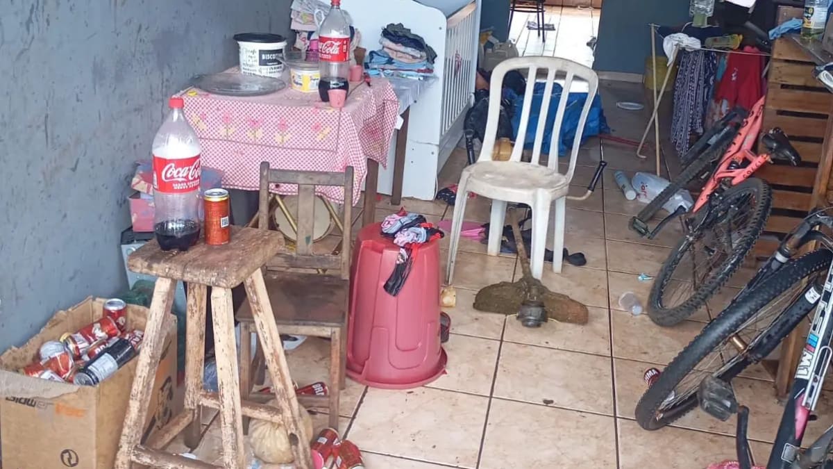 Polícias Civil e Militar resgatam duas crianças em situação de negligência em Chapadão do Céu