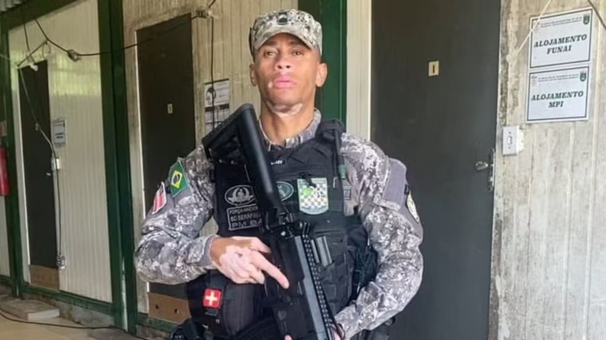 Corpo do policial baiano Israel Serafim será trasladado para a Bahia após morte em operação na Terra Yanomami