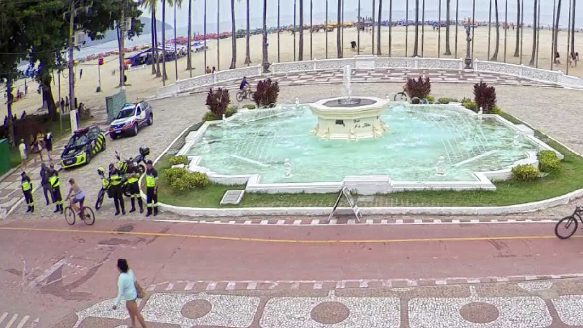 Fiscalização na ciclovia da orla de Santos é reforçada para coibir irregularidades