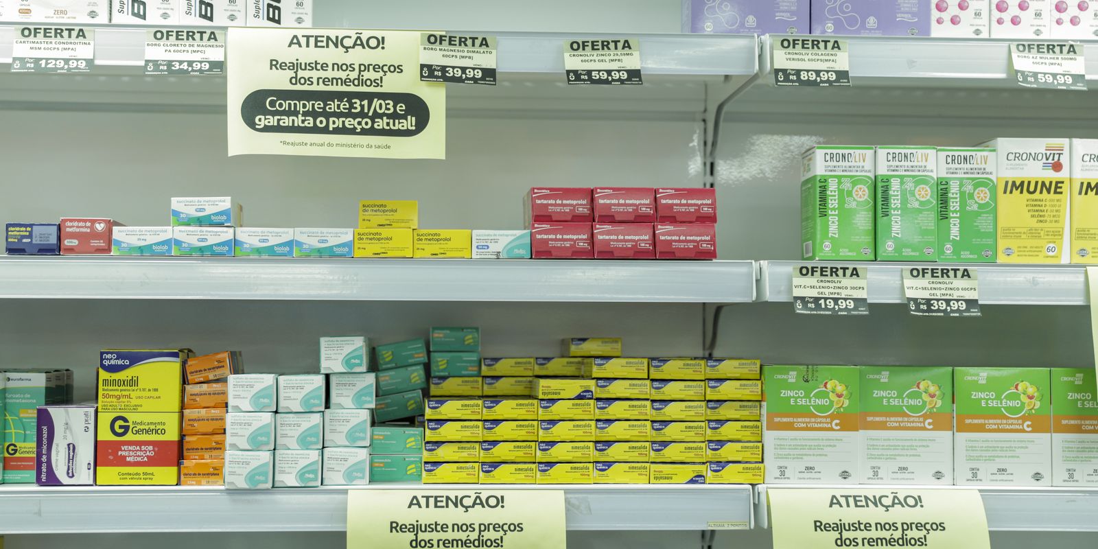Nova lei permite farmácias em supermercados