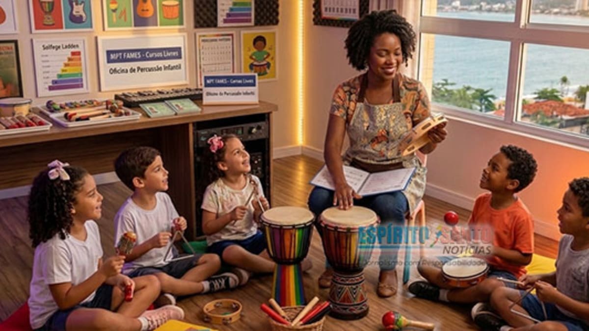 Projeto ‘Música para Todos’ abre 440 vagas para cursos gratuitos no Espírito Santo