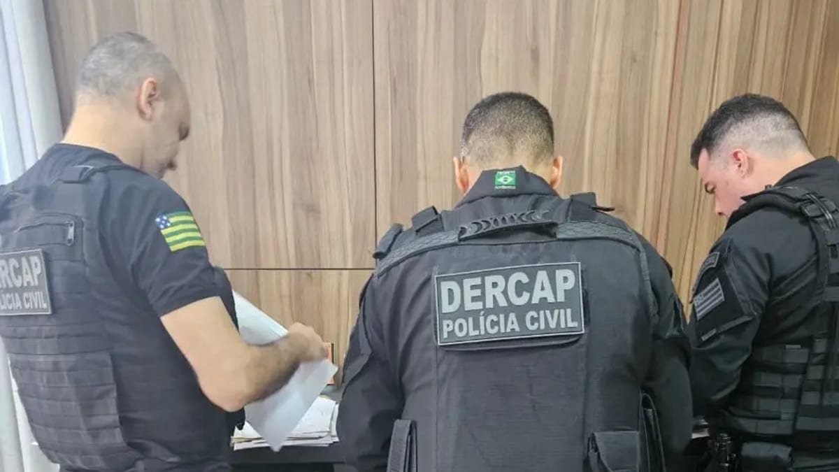 Polícia Civil de Goiás realiza operação contra fraude em licitações de resíduos sólidos