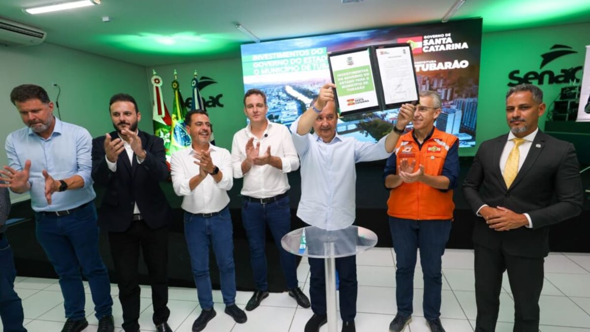 Governo de Santa Catarina investe em obras para prevenção de desastres em Tubarão