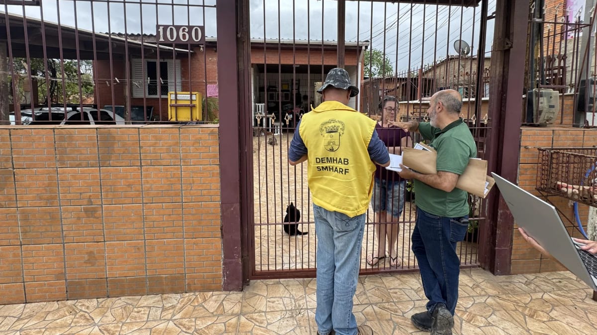 Prefeitura de Porto Alegre inicia nova fase de visitas para desocupação no Sarandi