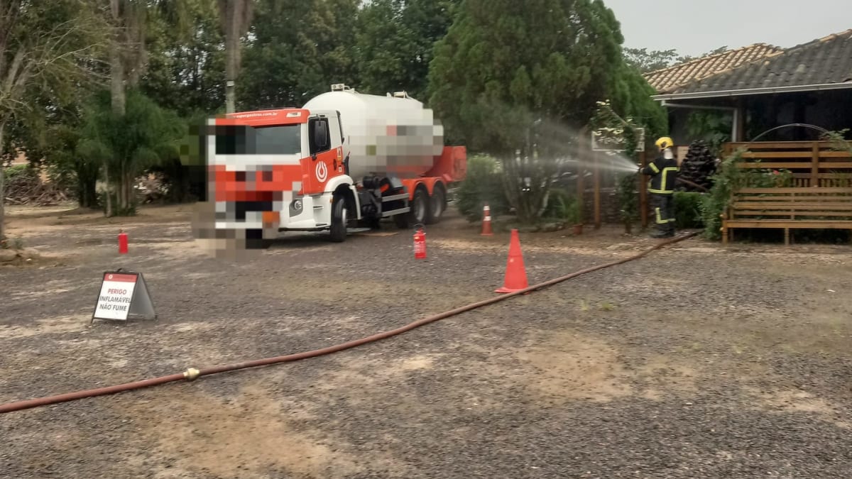 Vazamento de gás em Içara mobiliza equipes por 10 horas